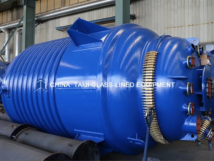 Half Pipe Jacket Glass Lined Reactor