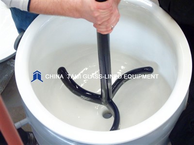 Math Tyrbin Agitator Gwydr-Lined